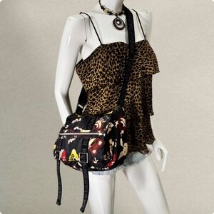 Harajuku Lovers Character Print Crossbody Bag – Y2K Gwen Stefani Era
